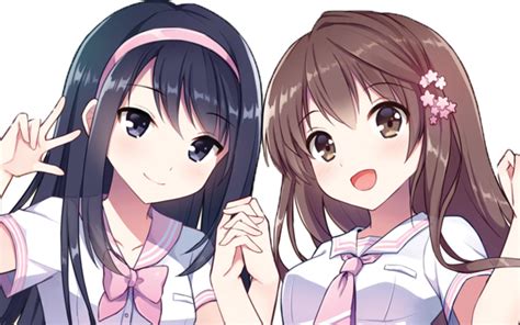 Update More Than 77 2 Anime Girl Best Friends Induhocakina