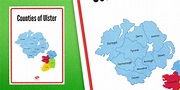 Counties of Ulster Display Poster - counties, ulster, display