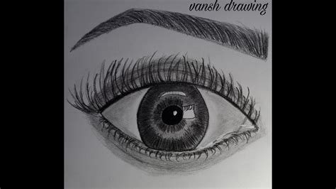 How To Draw An Eye For Beginners Youtube
