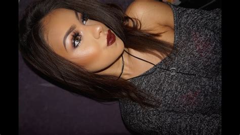 Vampy Fall Makeup Look Youtube