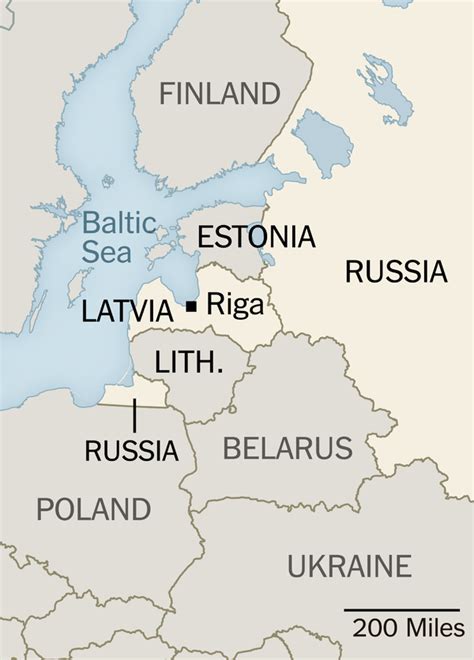 Latvias Tensions With Russians At Home Persist In Shadow Of Ukraine
