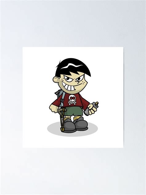 Bad Boy Cartoon Poster By Thebeststore Redbubble