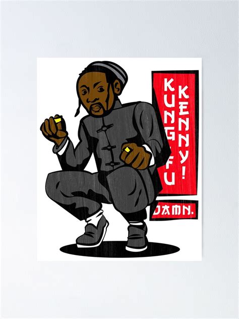 Kung Fu Kenny Poster Ubicaciondepersonascdmxgobmx