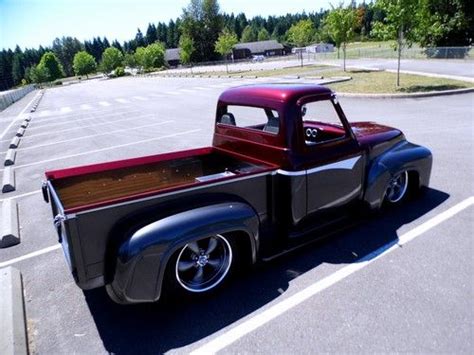 Buy New No Reserve 1955 F100 Bagged Frame Off Must See 55 Air Ride In