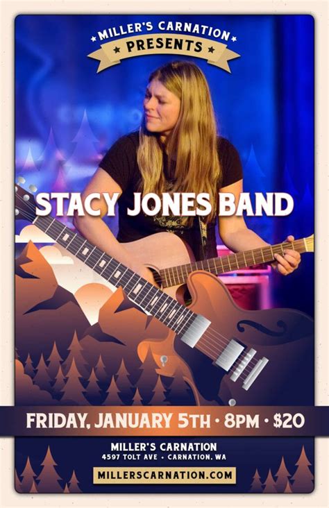 Stacy Jones Band Explore Washington State