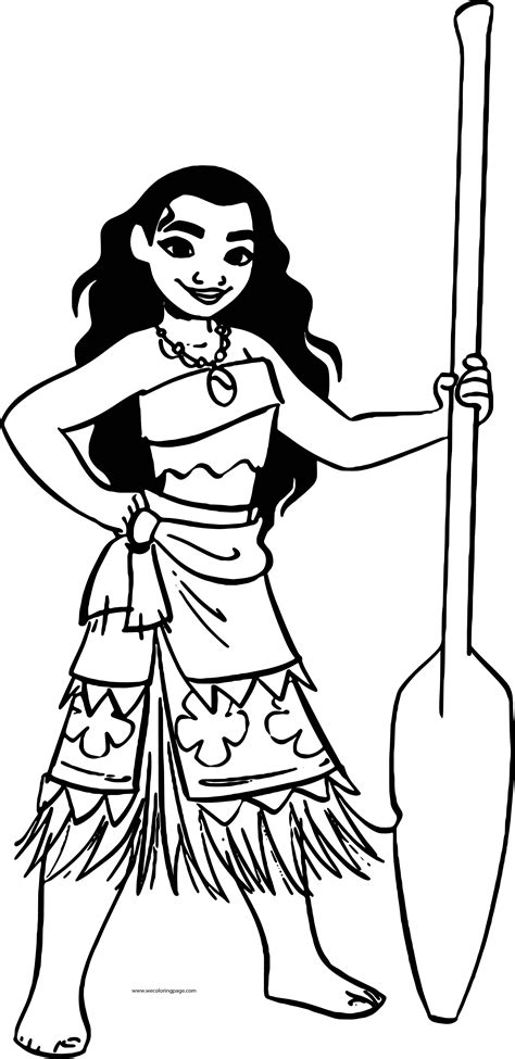 Printable Moana Coloring Pages