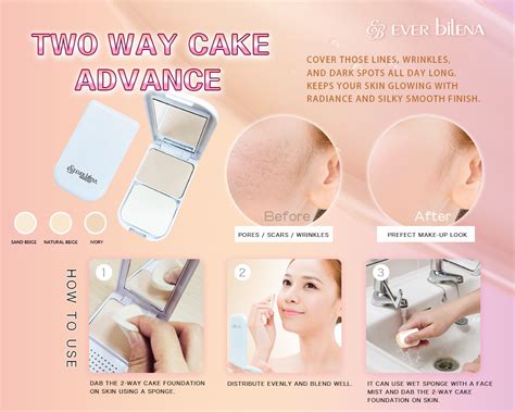 Two Way Cake Advance Ever Bilena Cosmetics Inc