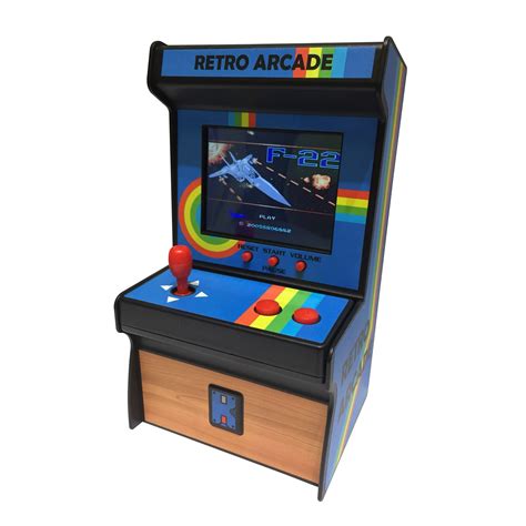 Redix 8 Bit 200 Game Retro Mini Desktop Arcade 1 Player Expansys