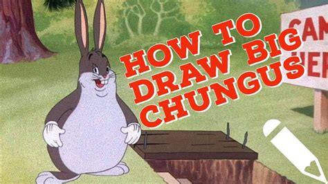 How To Draw The Big Chungus Meme Youtube