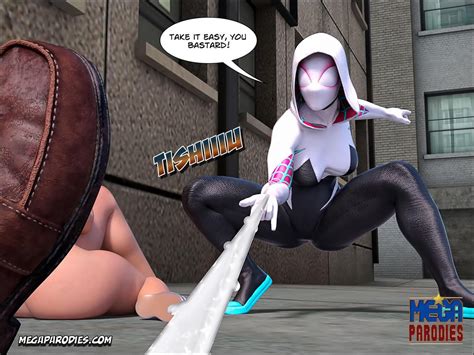Spider Gwen X Rhino Mega Mega Parodies Porn Comics
