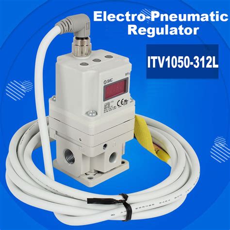 New Itv1050 312l Electro Pneumatic Regulator Smc Electronic Vacuum