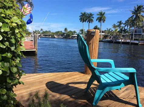 Waterfront Pompano Beach Has Patio And Washer Updated Pompano Beach Vacation Rental