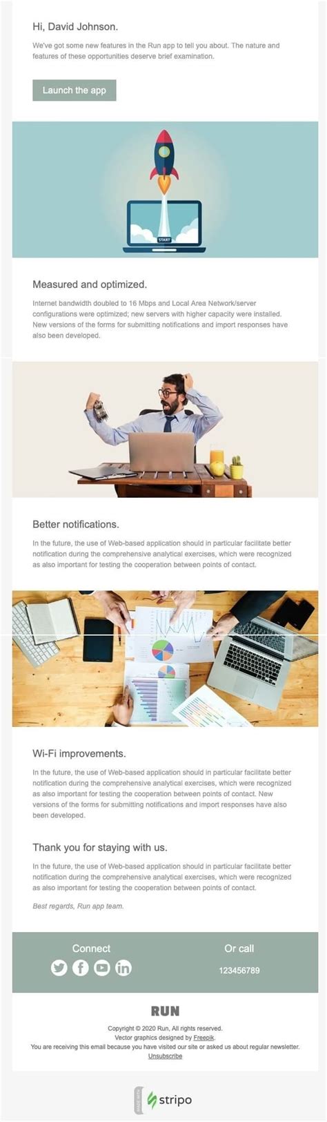 New Product Launch Email Template