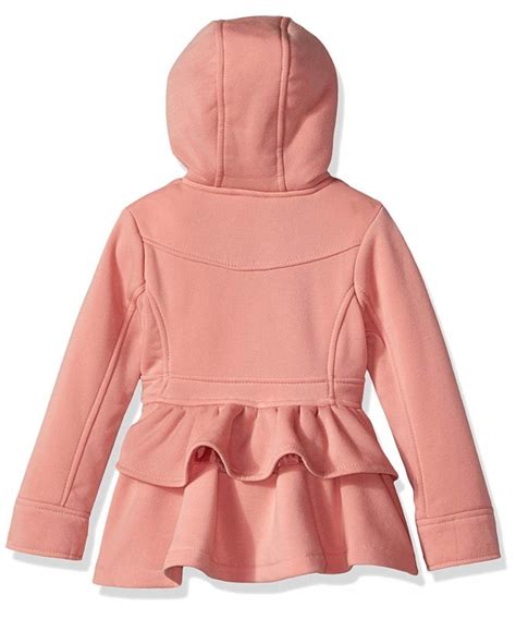 Little Ur Girls Fleece Jacket Peach Blossom 5708kpb 56 Peach