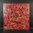 Sold Price: Jackson Pollock (1912-1956) - Acrylic on Canvas - February ...