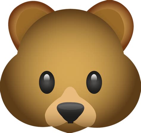 Download Bear Emoji Image In Png Emoji Island
