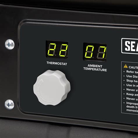 Space Warmer® Kerosenediesel Heater With Wheels Ab1008 Sealey
