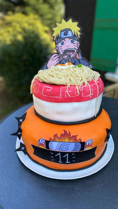 Naruto Torte Cake Birthday Geburtstag Geburtstag Geburt Naruto