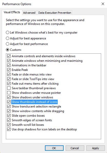 Fix Thumbnail Previews Not Showing In Windows 10 Techcult