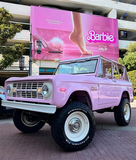 Vintage Pink Bronco Spotlight On The Loveshackfancy Bronco