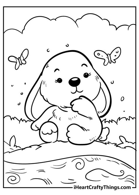 Cute Animals Coloring Pages Coloring Pages Cute Coloring Pages