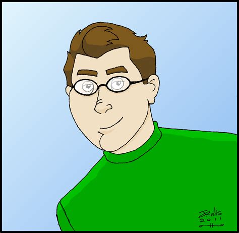 Cartoon Self Portrait 2