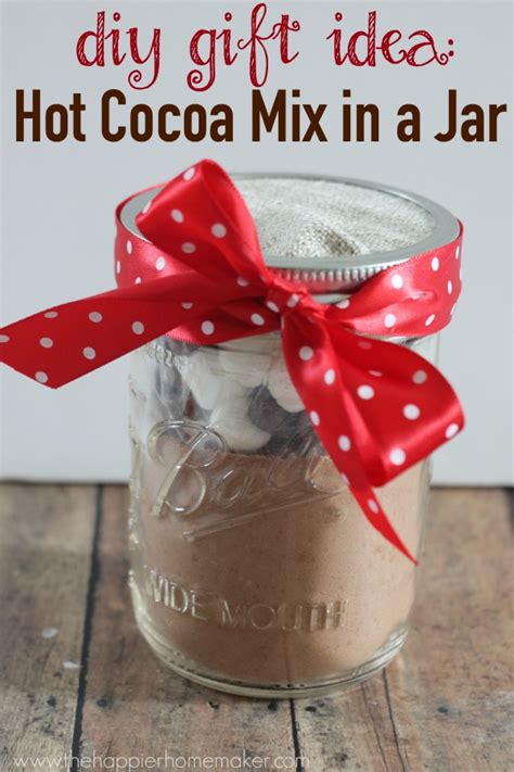 Diy Gift Idea Hot Cocoa Mix In A Jar Pretty Handy Girl