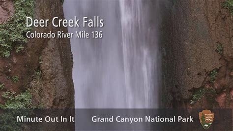 Grand Canyon National Park Minute Out In It Deer Creek Falls A