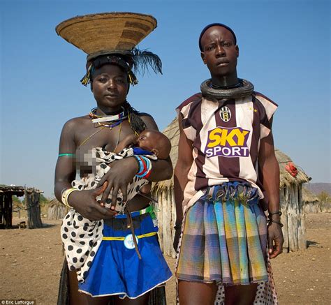 rare photos of angola s tribal people daily mail online