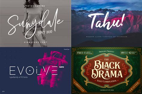 Best Free Fonts For Graphic Design Printable Templates