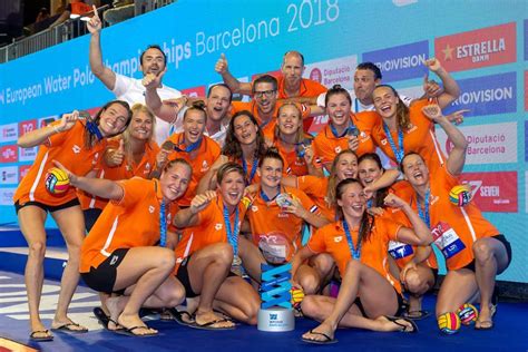 netherlands wins european women s water polo title