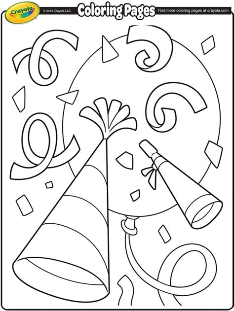This ensures that both mac and windows users can download the coloring sheets. New Year's Confetti Coloring Page | crayola.com