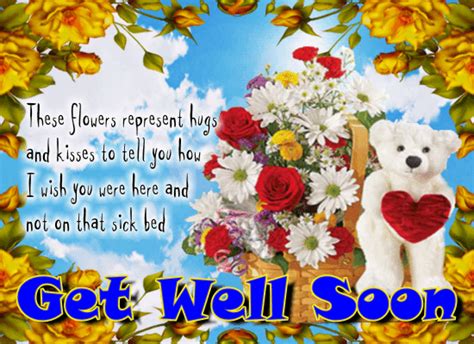 A Cute Get Well Soon Card For You Free Get Well Soon Ecards Greetings