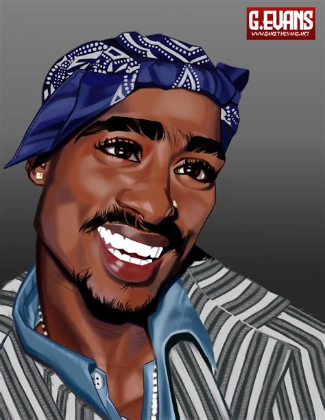 Artstation A Digital Portrait Of Tupac Shakur Unofficial Fan Art