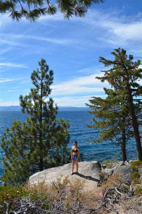 Exploring Lake Tahoe California Secret Cove Bonsai Rock