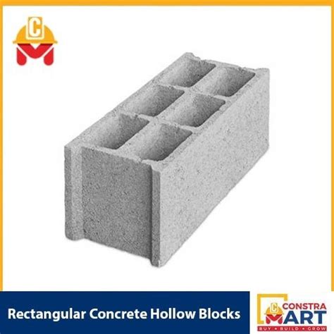 Rectangular Concrete Hollow Blocks कंक्रीट होलो ब्लॉक कंक्रीट के