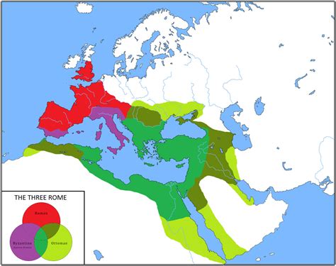 Three Roman Empires Territories Of Roman Maps On The Web