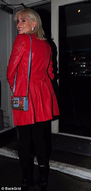 Pixie Lott Enjoys Festive Night Out With Oliver Cheshire Daily Mail