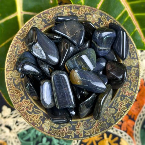 Sage Goddess Tumbled Blue Tigers Eye For Expanded Vision