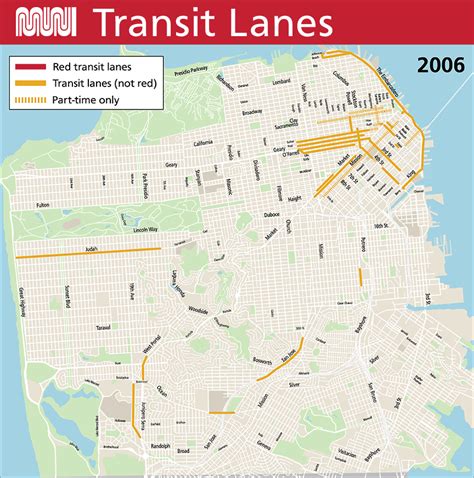 Animated Map Shows Record Expansion Of Transit Lanes SFMTA