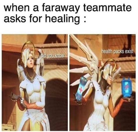 Life Of A Healer Overwatch Know Your Meme