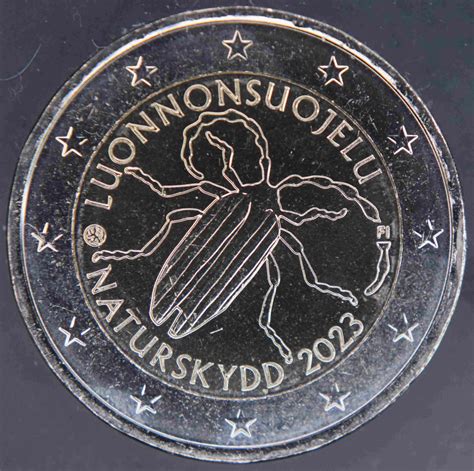 Finland 2 Euro Coin Finlands First Nature Conservation Act 2023