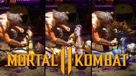 Mortal Kombat 11 Nightwolf Right To The Heart Brutality Performed
