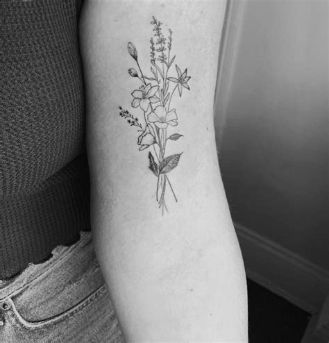 Small Flower Tattoos Dainty Tattoos Cute Tattoos Body Art Tattoos