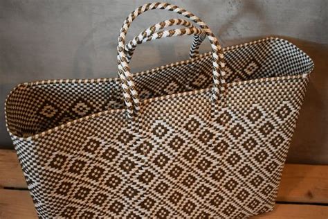 Bolsa Grande Tejida Mexican Handycraft Bag Handwoven With Etsy