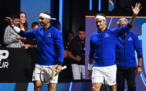 Foto Roger Federer Y Rafa Nadal En El último Partido Que Compartieron