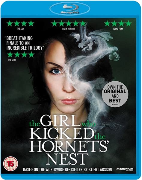 the girl who kicked the hornet s nest blu ray free shipping over £20 hmv store