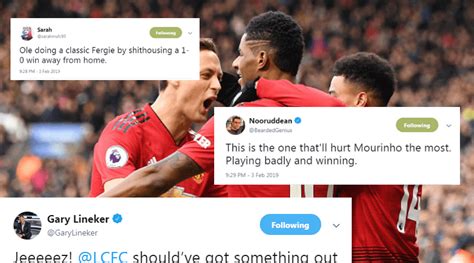 Manchester city win premier league title after man utd loss vs. Twitter reactions on Leicester vs Man Utd: Twitter reacts ...