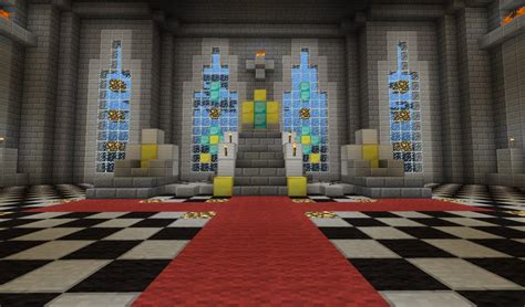 Medieval Throne Hall Minecraft Project