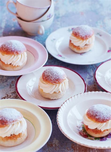 These delicious desserts will turn any meal into a feast and have everyone contentedly confined to the sofa. Swedish Semlas by Have a Yummy Day | Food, Dessert recipes ...